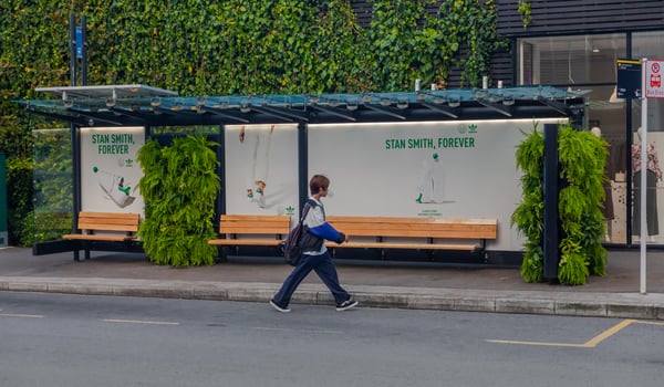 oOh!media helps adidas fight plastic waste