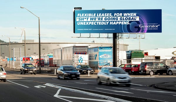 New Generator campaign from The Business Marketing Group