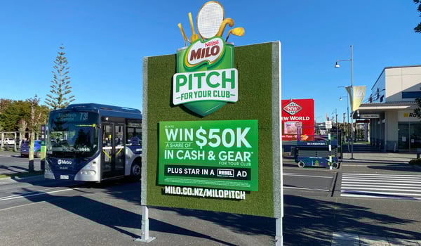 Nestlé, Hypermedia create Milo special build