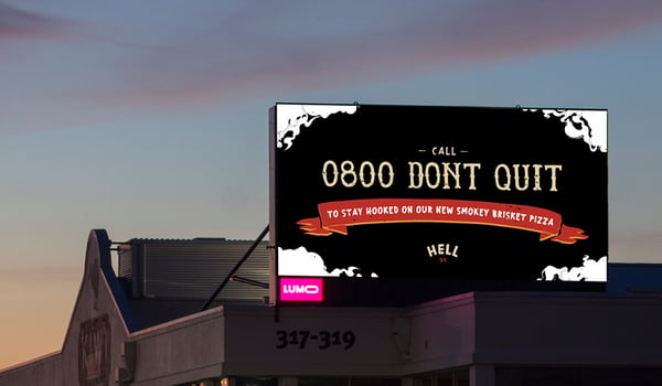 Hell Pizza launches new campaign via Yarn
