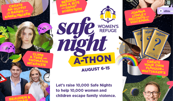 Women’s Refuge and EightyOne launch Safe-night-a-thon