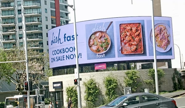 ICG Media launches ‘dish FAST’ with targeted OOH campaign