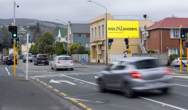 MediaWorks launches its first out-of-home billboard in Dunedin