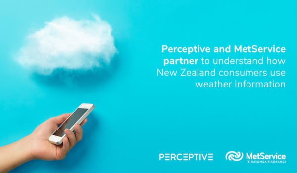 Perceptive appointed as research and insights partner for MetService