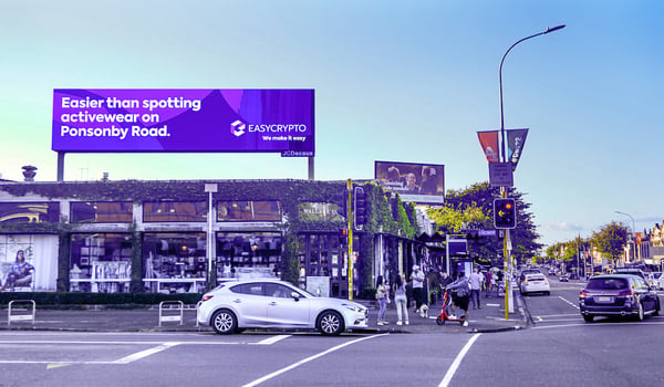 Easy Crypto launches brand platform via Proximity NZ