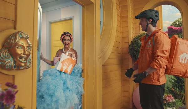 Katy Perry teams up with Menulog