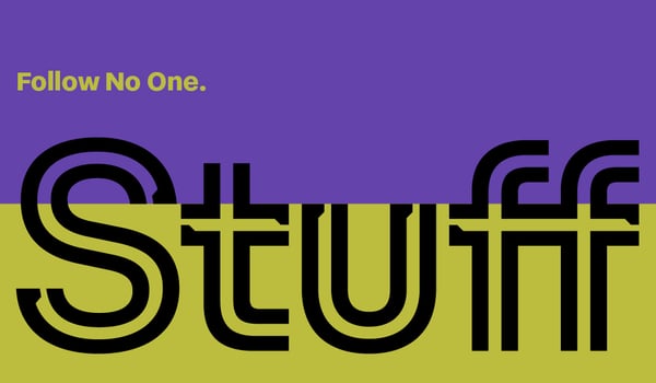 Stuff goes bold with new brand via Designworks