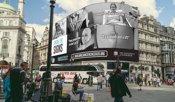 Cure Our Ovarian Cancer launches campaign via Topham Guerin to help women around the world ‘Know the Signs’