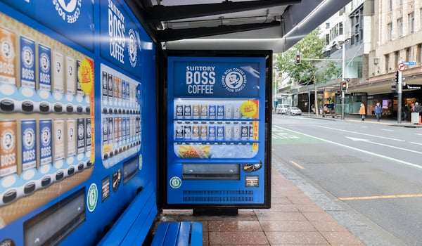 oOh!media and Suntory Boss Coffee lend commuters a helping hand