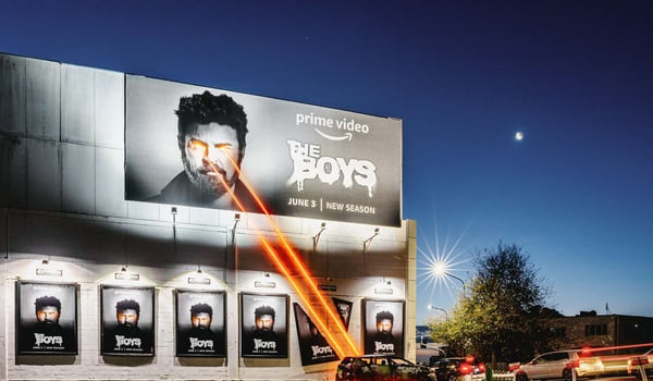 Prime Video’s OOH campaign blasts onto the streets