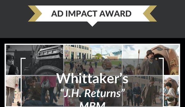 Whittaker’s takes out June Kantar Ad Impact Award