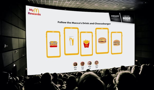 McDonald’s and Val Morgan gamify cinema experience