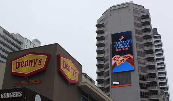 Domino’s enter the burger business with OOH campaign by Wavemaker