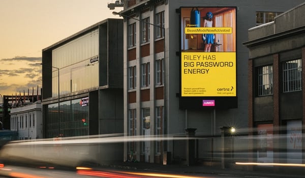 Motion Sickness campaign taps into ‘Big Password Energy’
