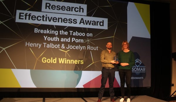 Kantar Public youth and porn research wins gold in top global award