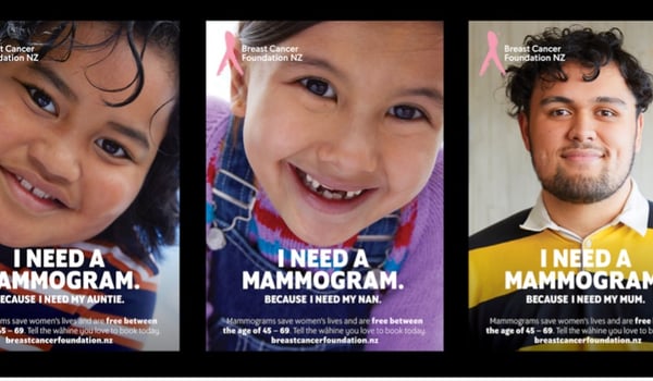 Breast Cancer Foundation, Ogilvy NZ campaign says mammograms are for everyone