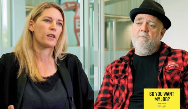 So you want my job? Leisa Wall and Peter Vegas