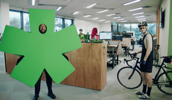 Frank* Energy showcases power of good value via Motion Sickness