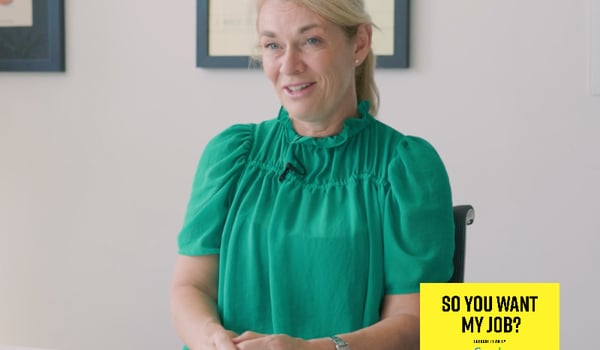 So you want my job? Annemarie Browne