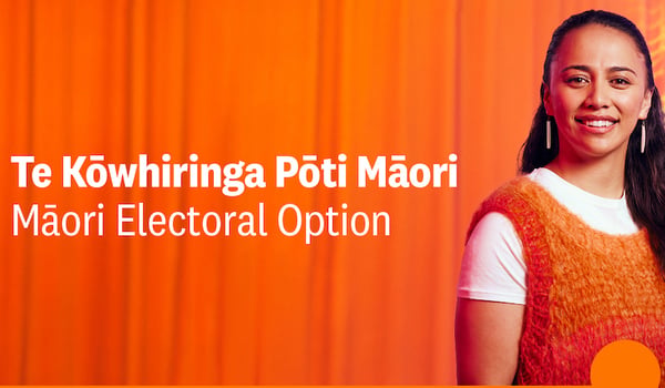 FCB, RUN and Electoral Commission raise awareness around changes to Māori Electoral Option