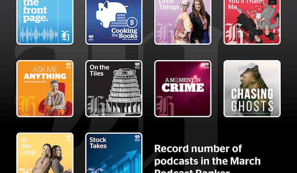 NZ Herald celebrates 10 podcasts in NZ top 100