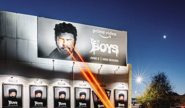 Phantom and The Boys blast themselves onto global OOH awards shortlist