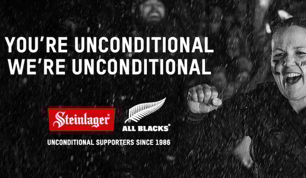 Steinlager ‘Unconditional Supporters’ campaign honours All Blacks fans via DDB Aotearoa