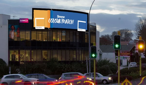 LUMO paints the town with Resene ColourMatch