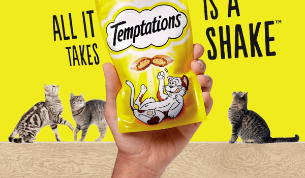 Mars Petcare launches ‘All it Takes is a Shake’ for Temptations via Farrimond