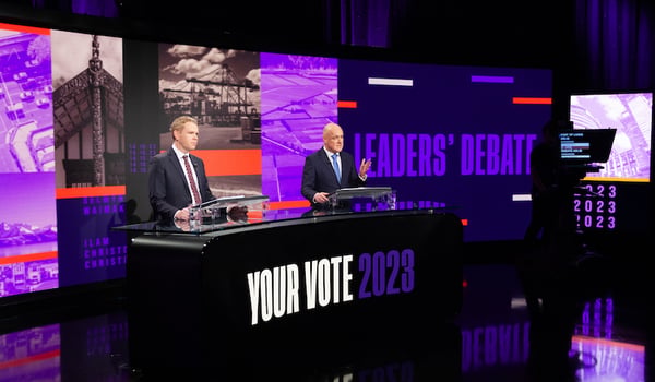 First Leaders’ Debate draws Kiwi audiences to TVNZ