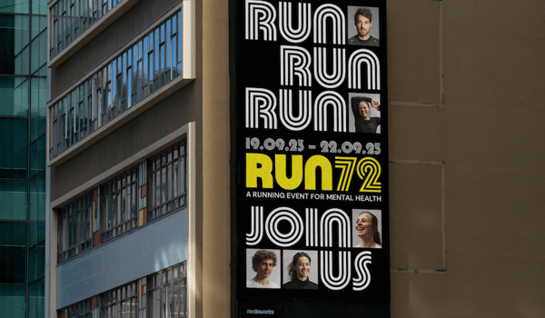 Strategy Creative helps Run72 surpass mental health fundraising goal