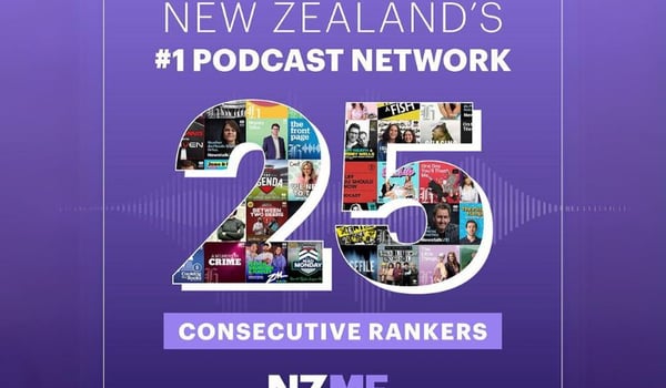 NZME Podcast Network remains at top of NZ Podcast Ranker