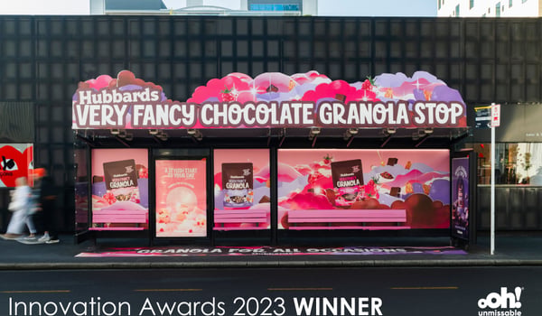 Hubbards take the win at oOh!Media Innovation Awards