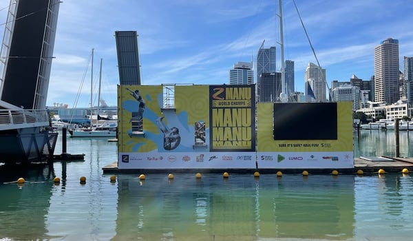 Advertisers take the plunge as Z Manu World Champs arrive in Auckland