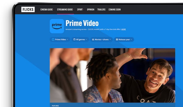Flicks announces Premium Content Partnership with Prime Video