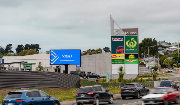 Vast Billboards lights up 40th billboard in Timaru