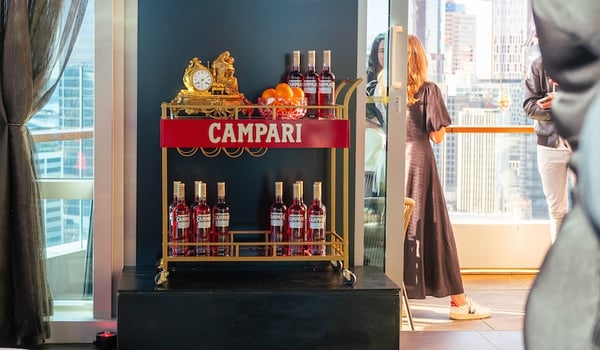 Campari and Creature Post celebrate first bottle redesign in a decade