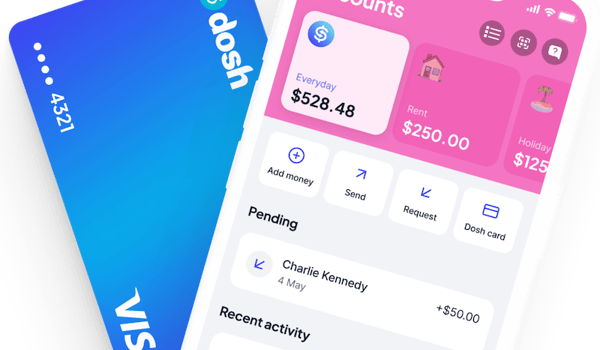 Dosh Visa Card design put up for competition