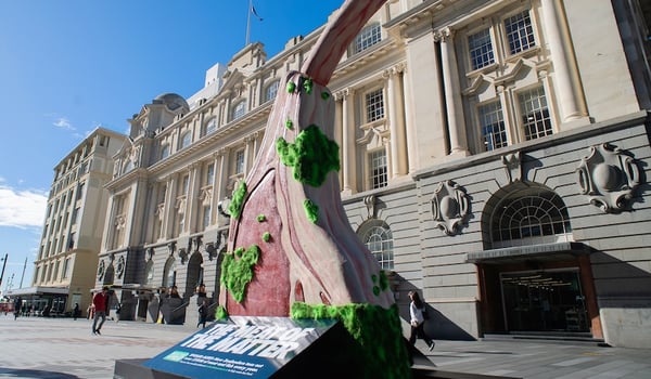 Good messages gone bad: Mould grows on food waste campaign