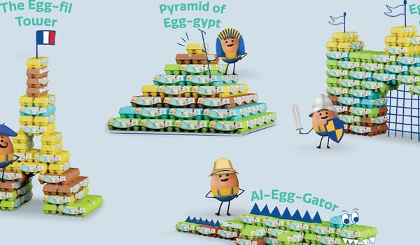 Work Group and Farmer Brown crack on with egg-citing new campaign