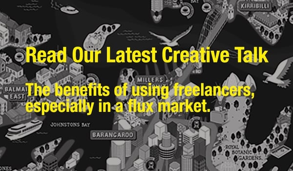 The benefits of using freelancers, especially in a flux market