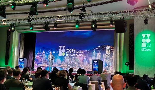 Takeaways, dim sum and poems: A report from World Out of Home in Hong Kong