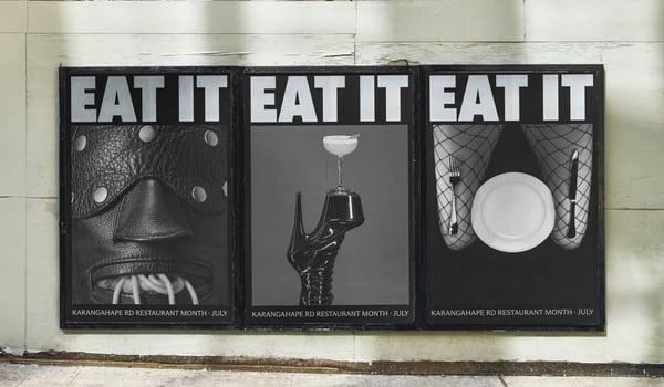 Gluttony and lust collide as K’Rd campaign tempts visitors to Eat It