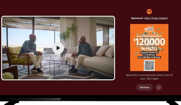 Mitre 10 celebrates 50 years with new Ad on Pause