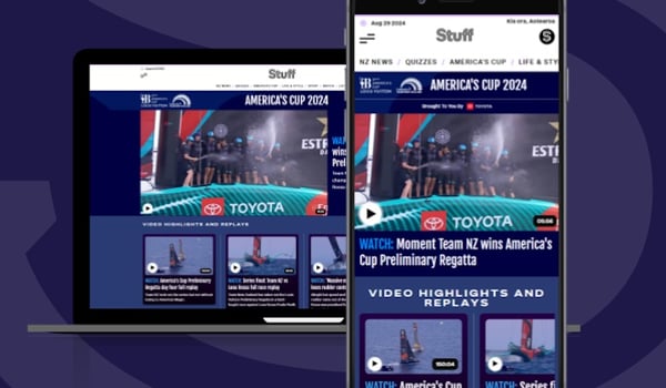 America’s Cup action draws Kiwis to Stuff, Three