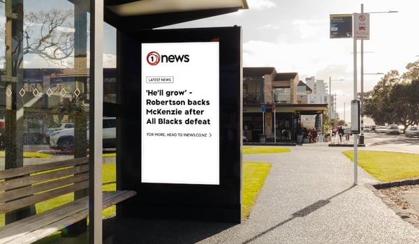 Bringing news to the OOH world: oOh!media and TVNZ’s new partnership