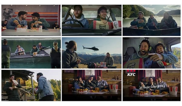 The power of KFC takes out August Kantar Ad Impact Award
