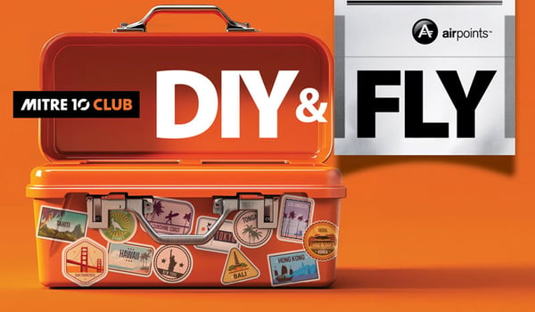 Mitre 10’s new campaign offers Kiwis the chance to win big on Airpoints
