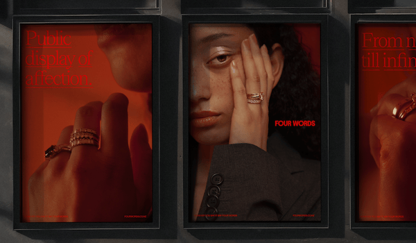 Four Words rebrand challenges traditions in jewellery