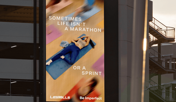 Les Mills targets gym anxiety with Be Imperfect campaign